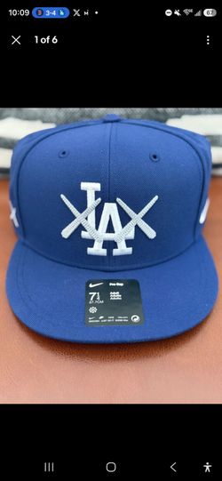🔥 NEW KAWS x Nike x LA Dodgers Fitted Hat 7 1/4 | 100% Authentic | Sold Out | Dri-FIT Pro Cap
