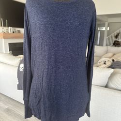 Navy Athleta Top