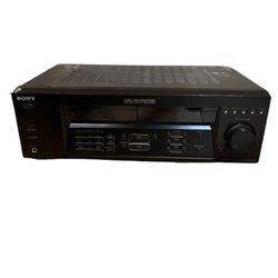 Sony STR-DE185 Black Digital AM/FM 2 Channels 190 W Stereo Receiver