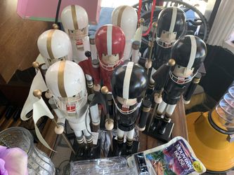 Football Nut Crackers