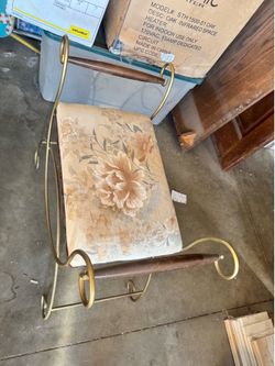 Vintage Vanity Bench