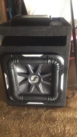 Kicker Speaker And Phoenix Gold Amp