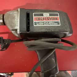 3/8 Inch Sears Craftsman Electric Drill