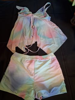 Women's 2pc swimsuit XL new