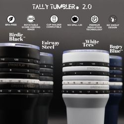 Tally Tumbler -Black