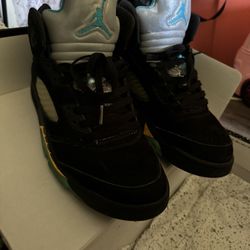 Aqua 5 Jordans