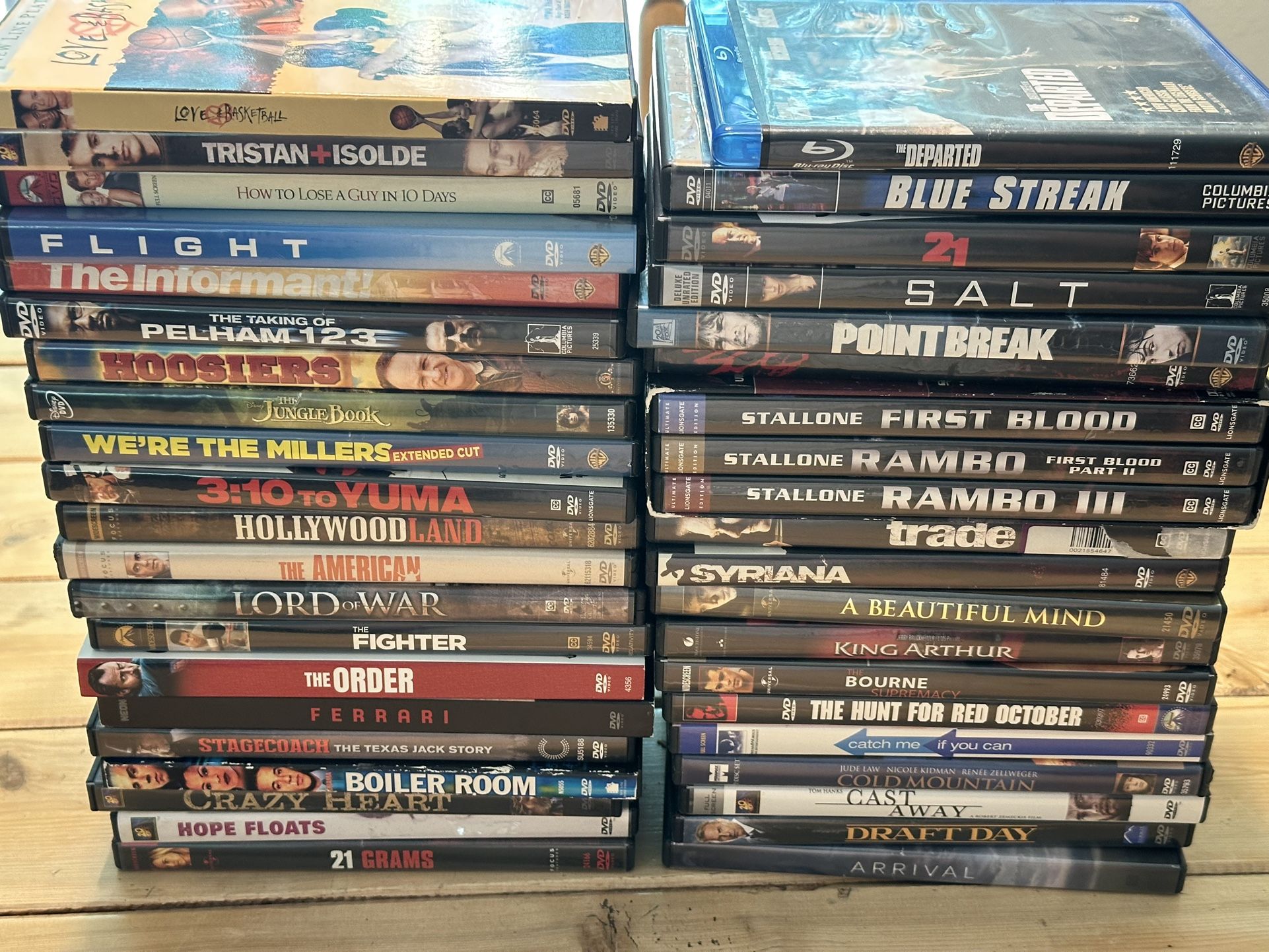 * 41x DVD Movie LOT * Clean Discs/Casings - All PLAY GREAT * Some are NEW TITLES/Blu Ray