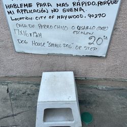  Pet house and step casa  De Mascota y escalon  