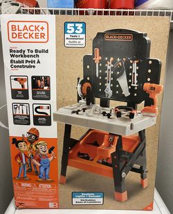 Black + Decker 53 tool set for kids