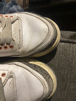 used jordan 3s Size 6