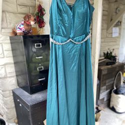 Forest Green Dress $25
