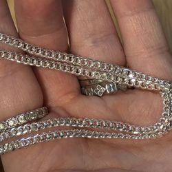 Italian Silver Cuban Chain