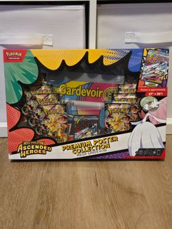 Pokemon Ascended Heroes Premium Poster Collection Box - Mega Gardevoir Brand New Sealed