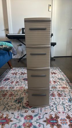 4-Tier Plastic Storage Organizer