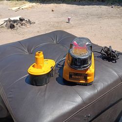 DeWalt Batteries and Fast Charger.
