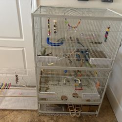 2 Bird Cages