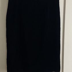 Talbots Velvet Skirt Size 14