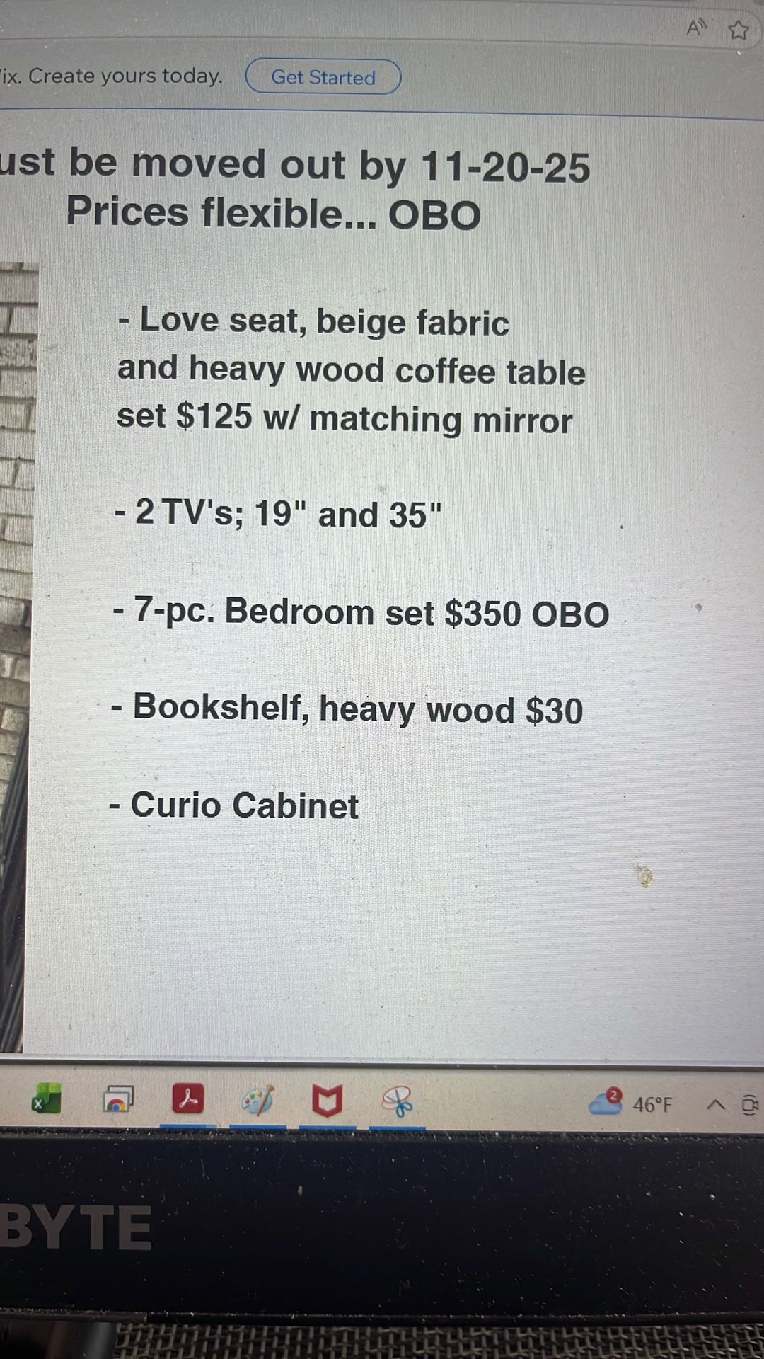 Black Tv Stand, Black Student Desk & Chair 60