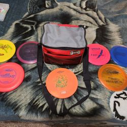 Disc Golf Set with Sholder Strap Case