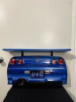 Nissan Skyline GT-R Wall Shelf