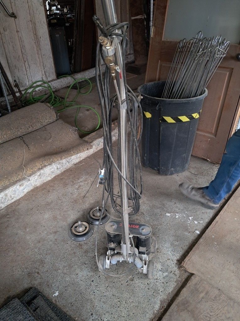 Rotovac Power Head Carpet And Tile Extractor