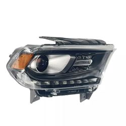 FOR 2016 2017 2018 2019 2020 DODGE DURANGO RIGHT SIDE HALOGEN HEADLIGHT HEADLAMP W/LED RUNNING LAMP