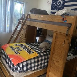 Wood Twin Bunk Beds 