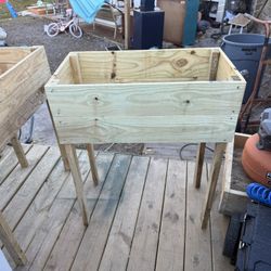 Mix Wood Planter Box 