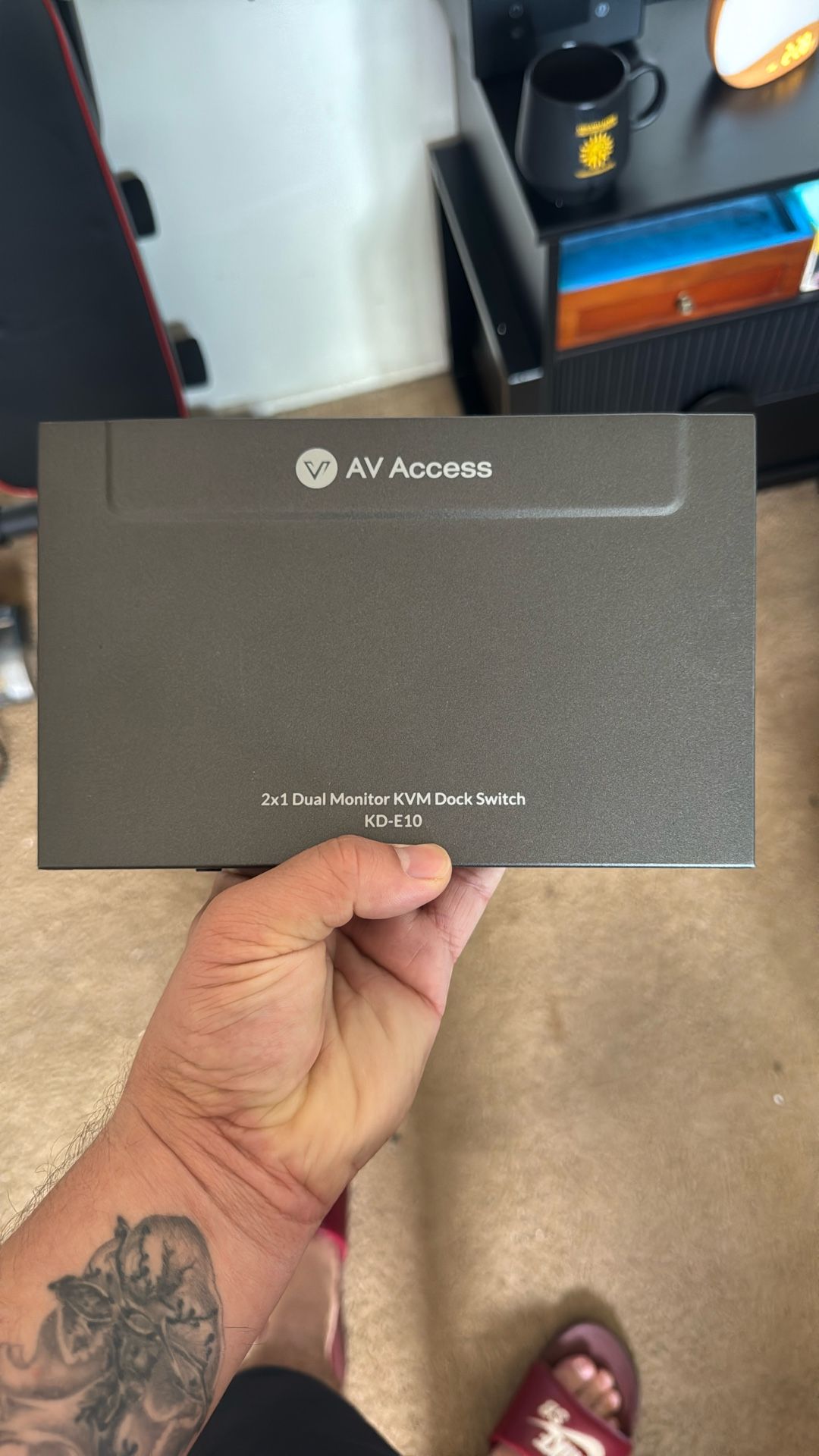 KVM Dual Monitor Switch