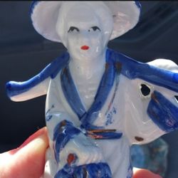 Woman Japanese Figurine