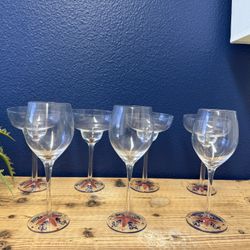 Margarita  And Wine Glasses