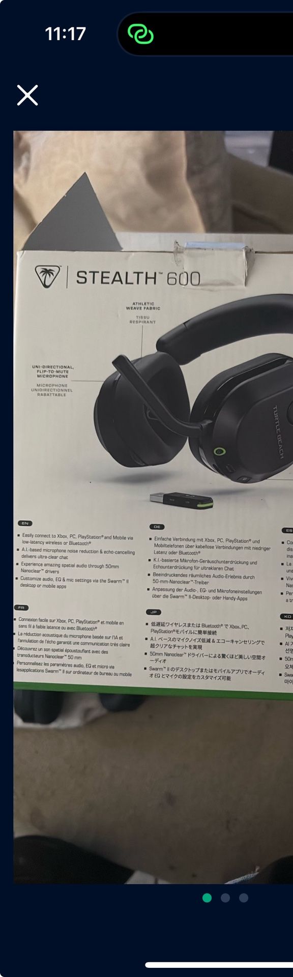 Turtle Beach Wireless Gaming Headset