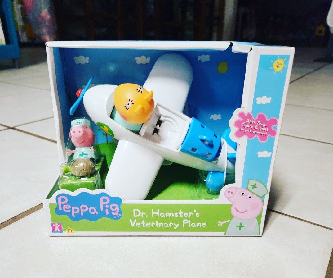 Peppa Pig UK Exclusive Hamster's Veterinary Plane