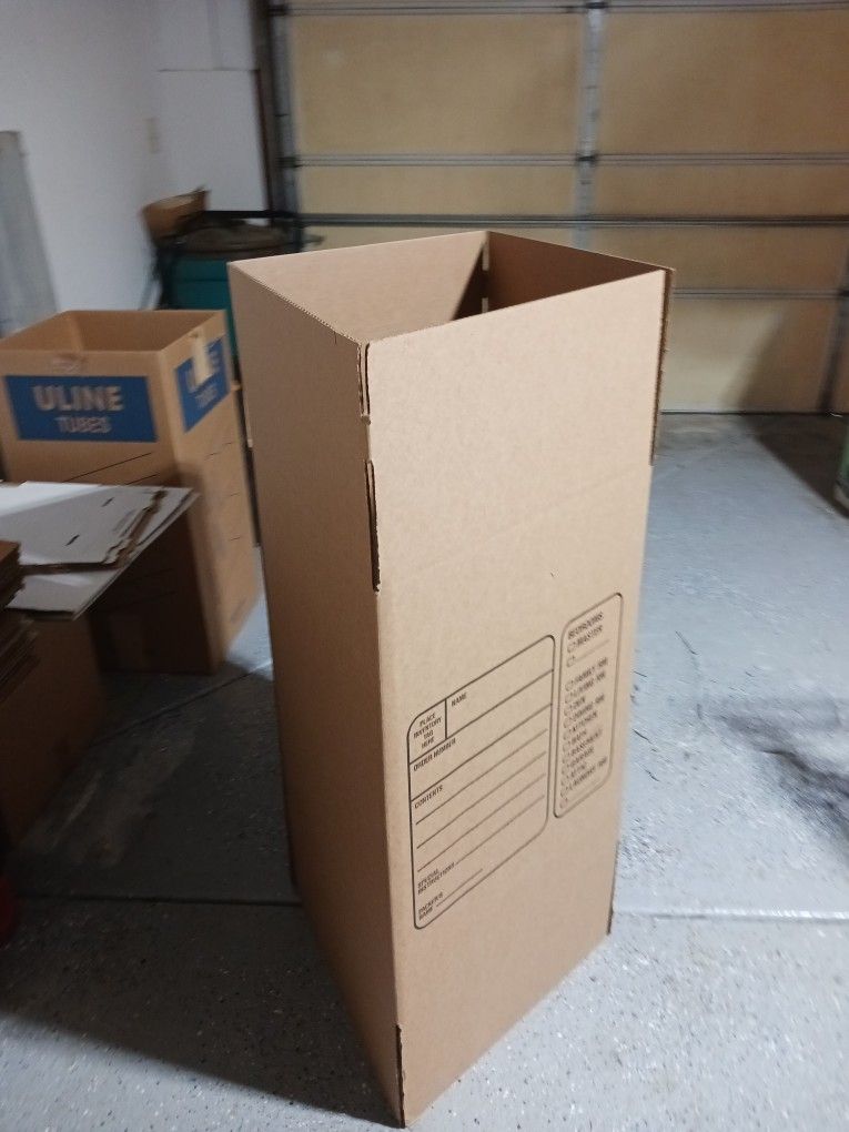25 Cardboard MOVING BOXES 📦 NEW AND USED
