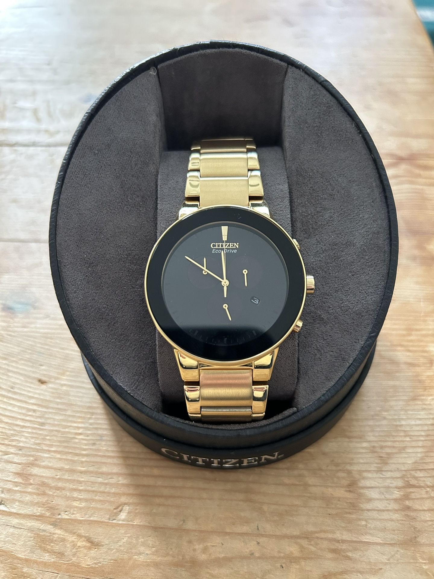 Citizen Eco-Drive Gold Plated Watch