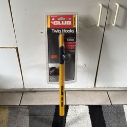 **The Club** Twin Hooks 3000 Universal Steering Wheel Lock