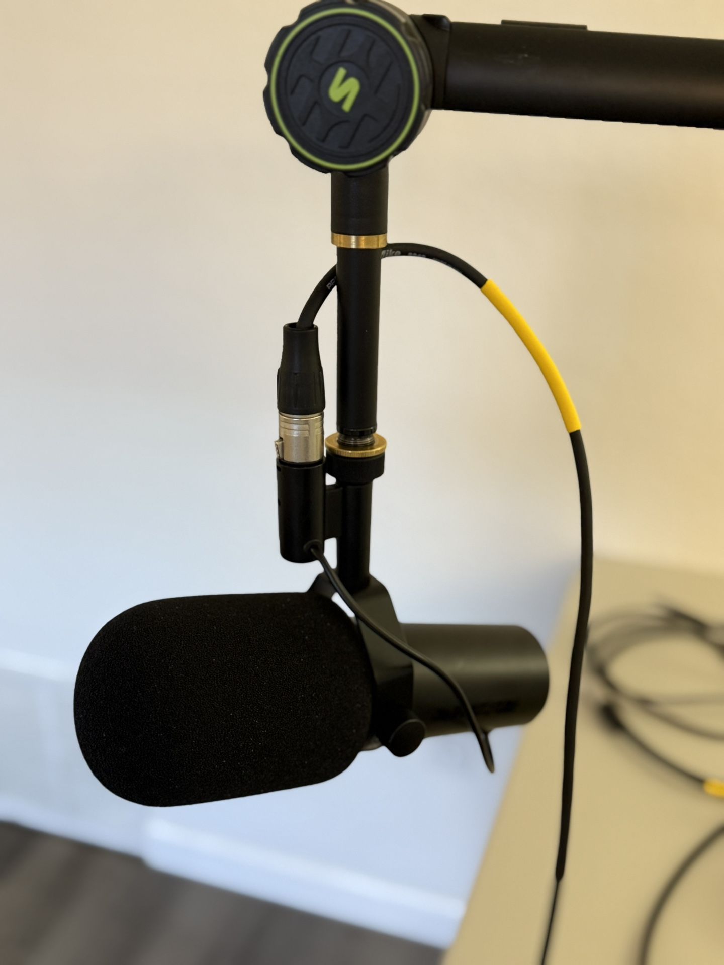Shure SMB7dB + Kaotica eyeball + Boom Stand