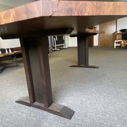 Gorgeous Artisan Walnut Conference - Dining Table