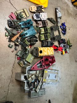 Large 80s Gi joe collection lot