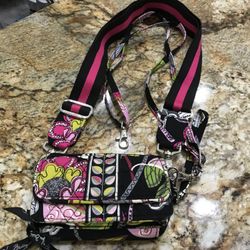 Vera Bradley wallet with lanyard