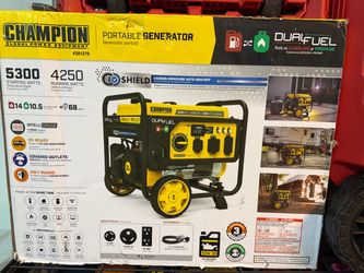 Champion 5300W Dual Fuel Portable Generator