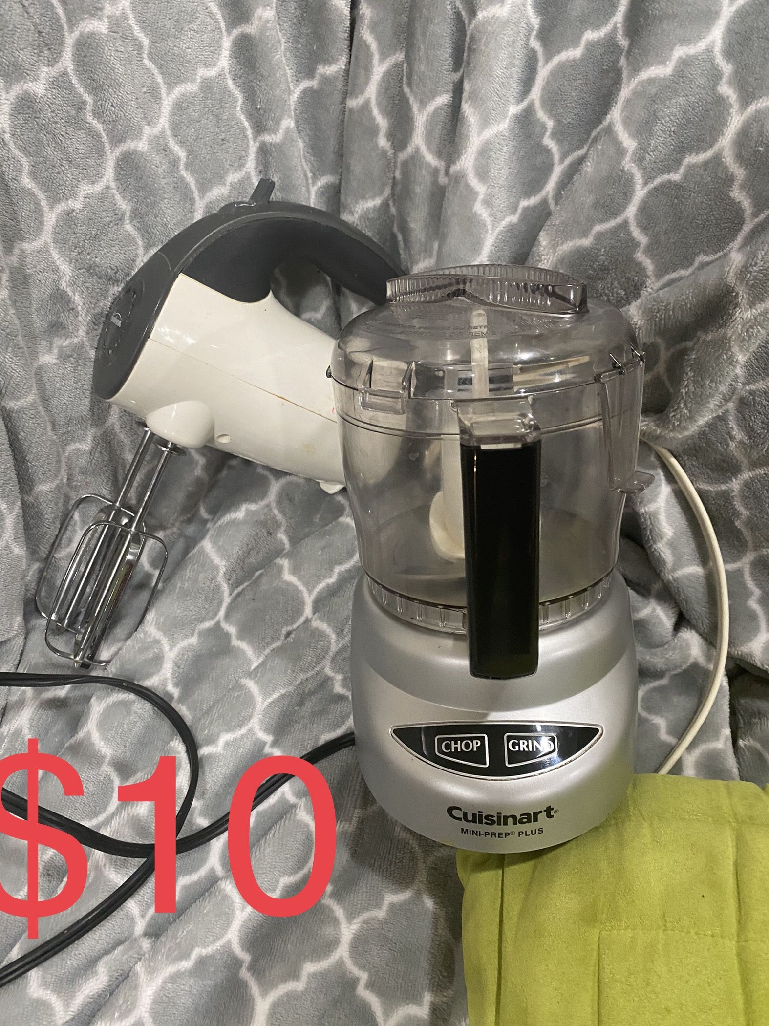 CUISINART 3 Cup FOOD PROCESSOR MIXER PICK UP IN NORTH HOLLYWOOD SEE MY OTHER ITEMS