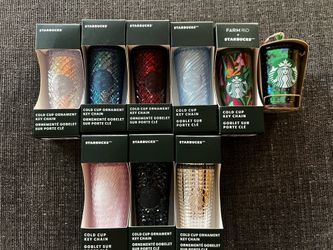 Starbucks keychains