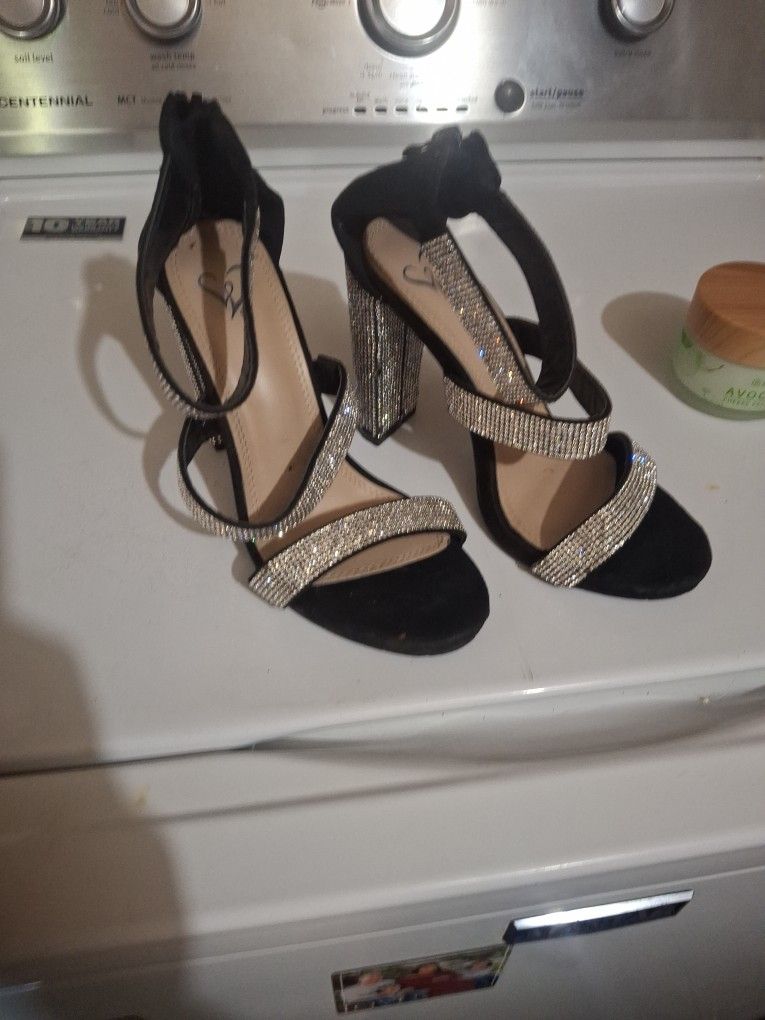 4" Open Toed Heels