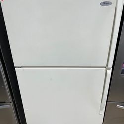 Refrigerator Whirlpool Top And Bottom 
