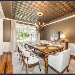 Full Dining Table Set With Chairs And Console