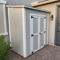 4 By 8 Lean-to Shed 