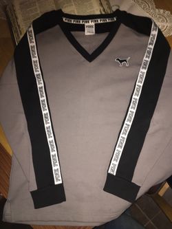 Pink Grey Like New Sweet Shirt