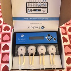 Simplicity 4 Head Dosing Pump Brand New Never Used - Reef Tan 
