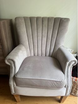 Velvet chair